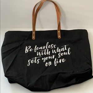 Be Fearless Tote Bag